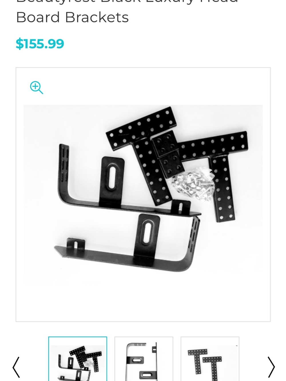 brackets for bed - Picture 2 of 3